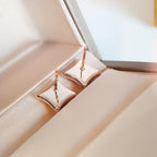 ¡®Twinkle jewelry¡¯STAR MOP PINK GOLD EARRINGS