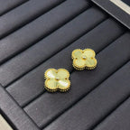 ¡®Twinkle jewelry¡¯CLOVER MINI 9.5MM LASER EARRINGS