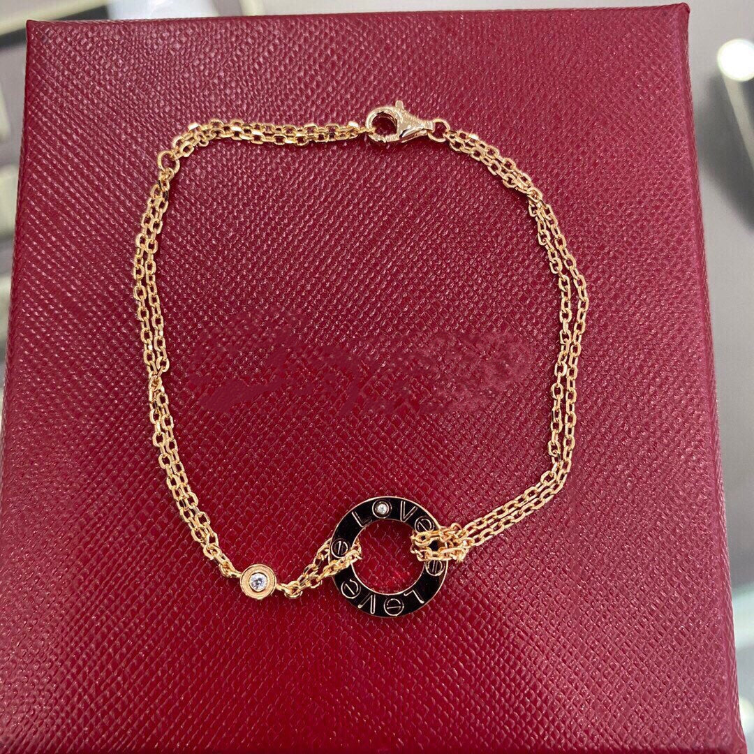 ¡®Twinkle jewelry¡¯LOVE BRACELET 2 DIAMOND