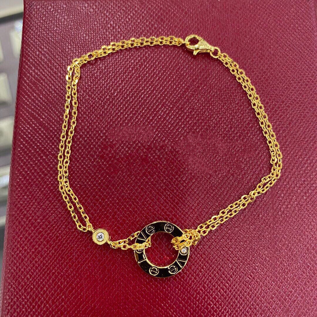 ¡®Twinkle jewelry¡¯LOVE BRACELET 2 DIAMOND