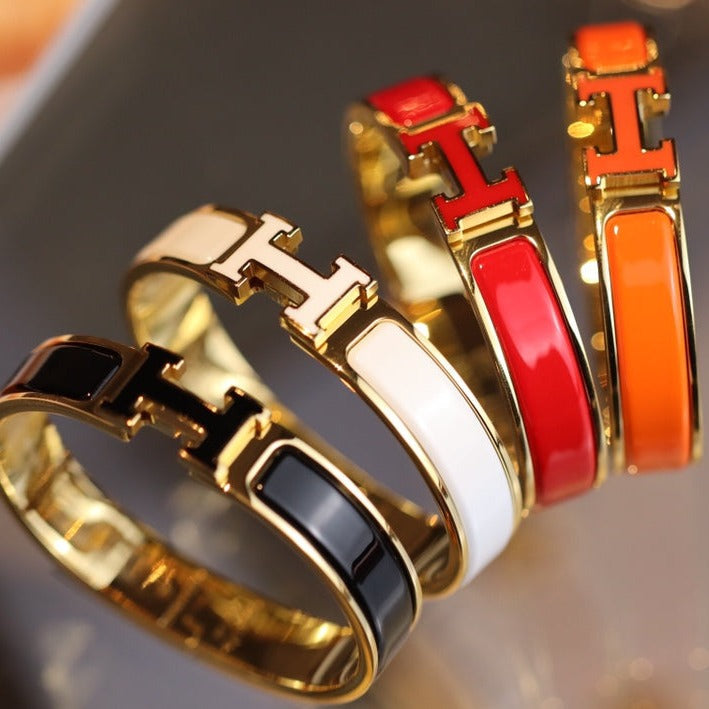 ¡®Twinkle jewelry¡¯H BRACELET 12MM GOLD
