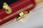 ¡®Twinkle jewelry¡¯LOVE NECKLACE DOUBLE RING GOLD