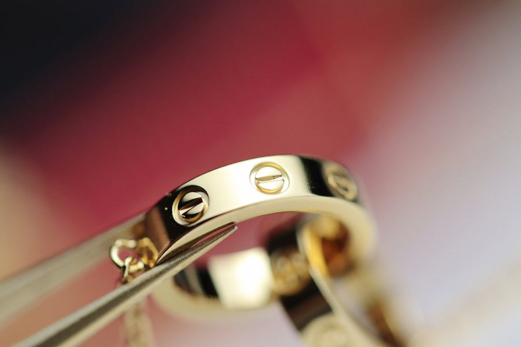 ¡®Twinkle jewelry¡¯LOVE NECKLACE DOUBLE RING GOLD
