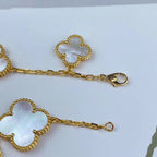 ¡®Twinkle jewelry¡¯MAGIC CLOVER MOP GOLD BRACELET 5 MOTIFS