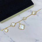 ¡®Twinkle jewelry¡¯MAGIC CLOVER MOP GOLD BRACELET 5 MOTIFS