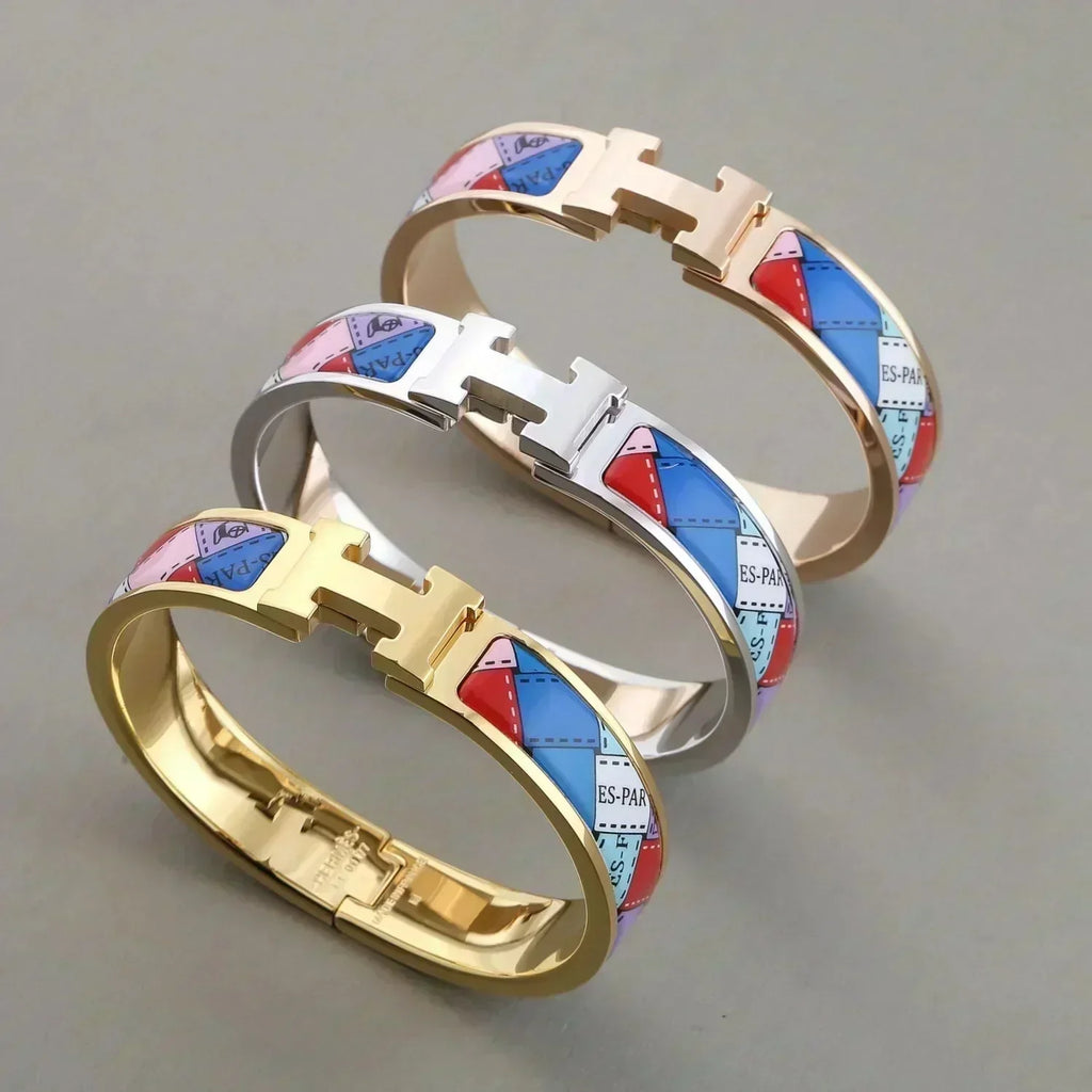 ¡®Twinkle jewelry¡¯H BRACELET DOTTED BORDER 12MM