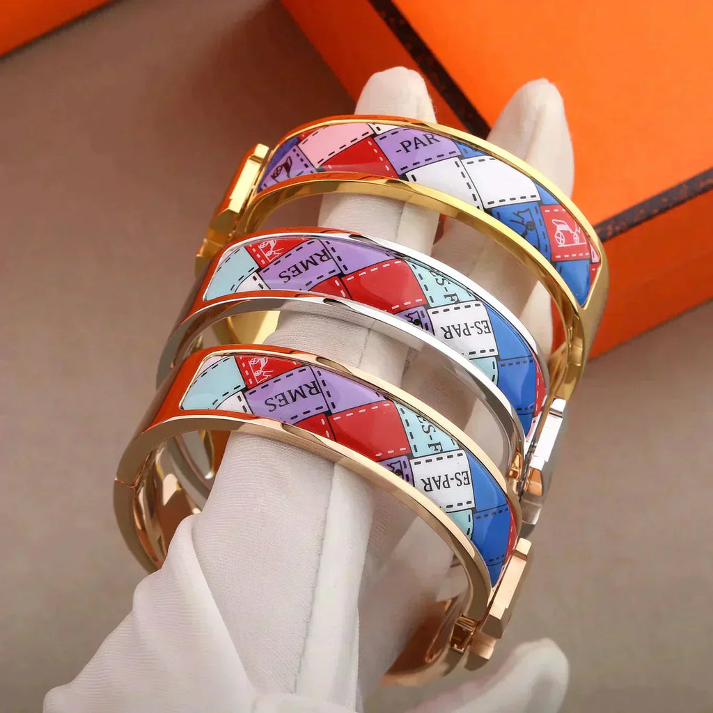 ¡®Twinkle jewelry¡¯H BRACELET DOTTED BORDER 12MM