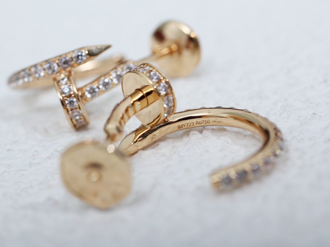 ¡®Twinkle jewelry¡¯JUSTE EARRINGS 12.75MM PINK GOLD DIAMOND
