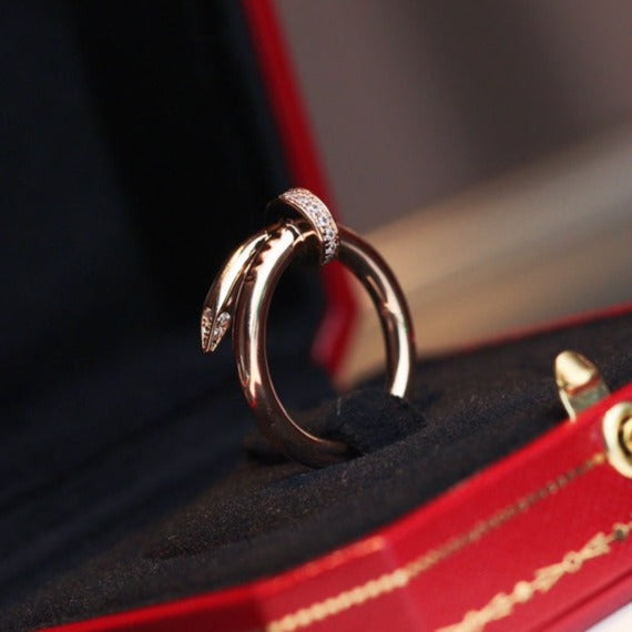 ¡®Twinkle jewelry¡¯JUSTE RING 2.65MM PINK GOLD DIAMOND