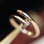 ¡®Twinkle jewelry¡¯JUSTE RING 2.65MM PINK GOLD DIAMOND