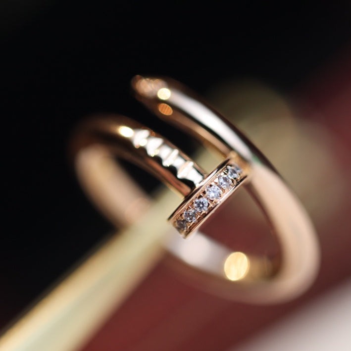 ¡®Twinkle jewelry¡¯JUSTE RING 2.65MM PINK GOLD DIAMOND