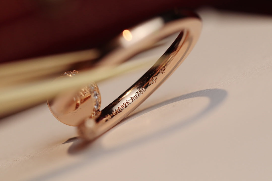 ¡®Twinkle jewelry¡¯JUSTE RING 2.65MM PINK GOLD DIAMOND