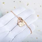 ¡®Twinkle jewelry¡¯AMULETTE PEDANT ROSE GOLD NECKLACE