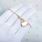 ¡®Twinkle jewelry¡¯AMULETTE PEDANT ROSE GOLD NECKLACE