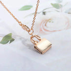 ¡®Twinkle jewelry¡¯AMULETTE PEDANT ROSE GOLD NECKLACE
