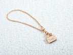 ¡®Twinkle jewelry¡¯AMULETTE PEDANT ROSE GOLD NECKLACE