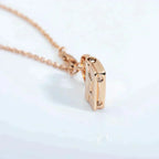 ¡®Twinkle jewelry¡¯AMULETTE PEDANT ROSE GOLD NECKLACE