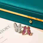 ¡®Twinkle jewelry¡¯TWIN BUTTERFLY DIAMOND RING