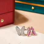 ¡®Twinkle jewelry¡¯TWIN BUTTERFLY DIAMOND RING