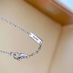 ¡®Twinkle jewelry¡¯CLOVER DIAMOND NECKLACE SILVER
