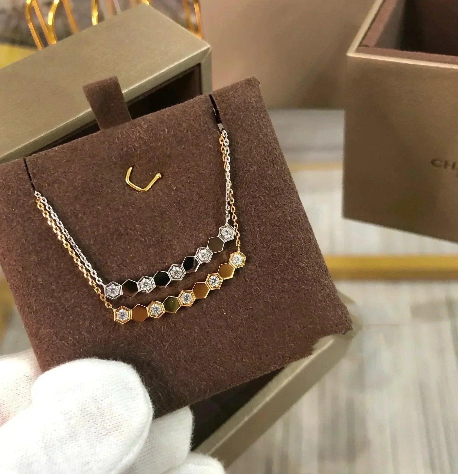 ¡®Twinkle jewelry¡¯BEE LOVE NECKLACE DIAMOND
