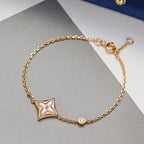 ¡®Twinkle jewelry¡¯STAR 1 DIAMOND PINK GOLD BRACELET