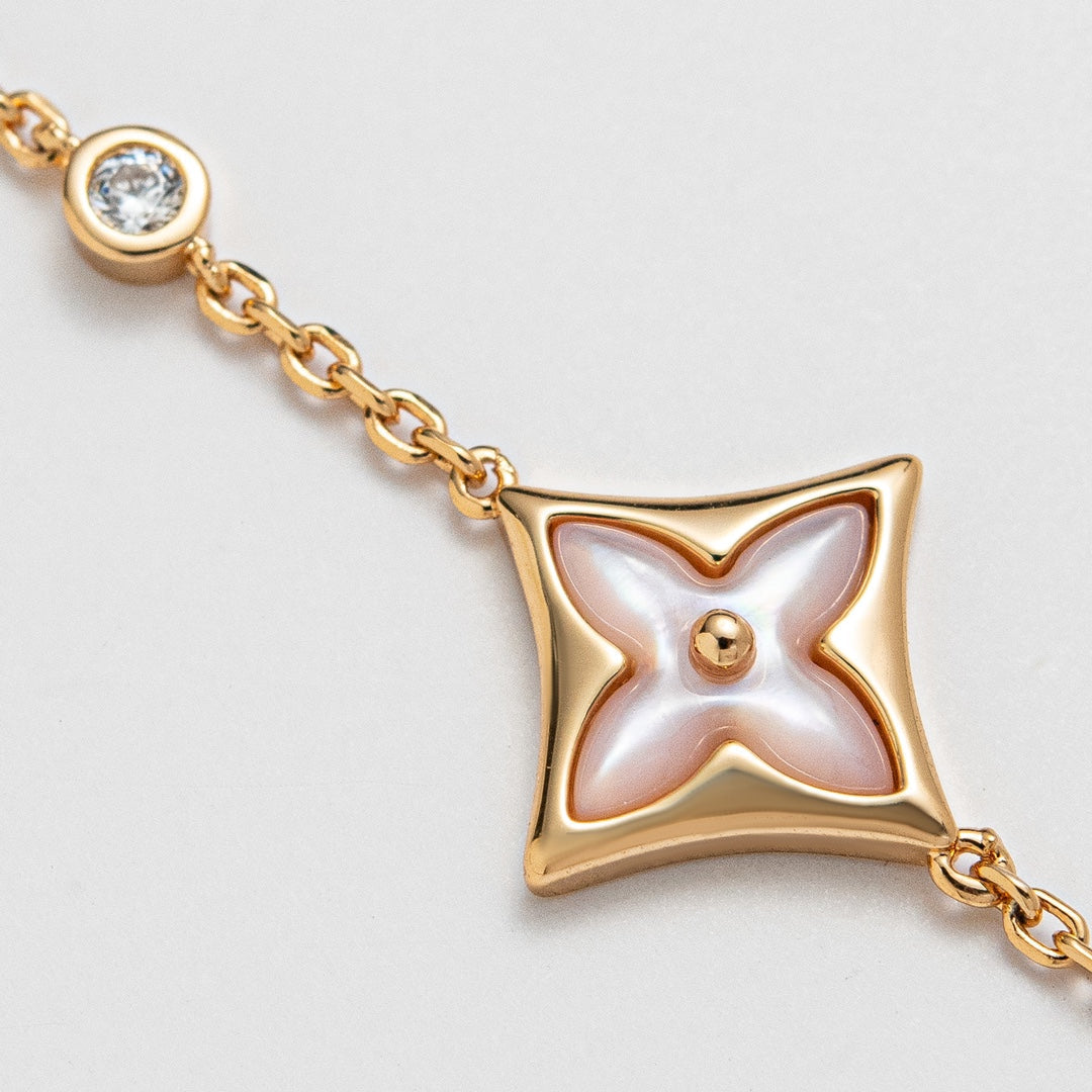¡®Twinkle jewelry¡¯STAR 1 DIAMOND PINK GOLD BRACELET