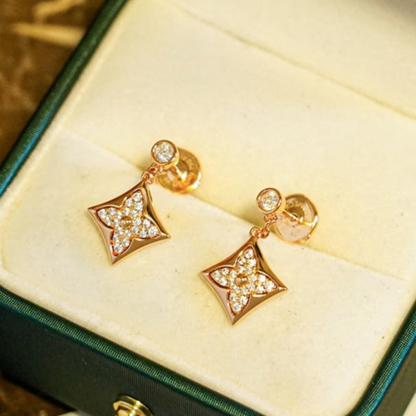 ¡®Twinkle jewelry¡¯STAR DIAMONDS EARRINGS GOLD