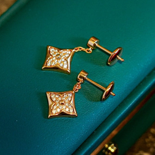 ¡®Twinkle jewelry¡¯STAR DIAMONDS EARRINGS GOLD