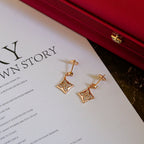 ¡®Twinkle jewelry¡¯STAR DIAMONDS EARRINGS GOLD
