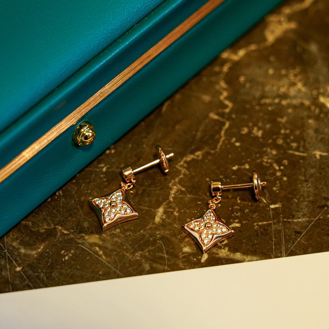 ¡®Twinkle jewelry¡¯STAR DIAMONDS EARRINGS GOLD