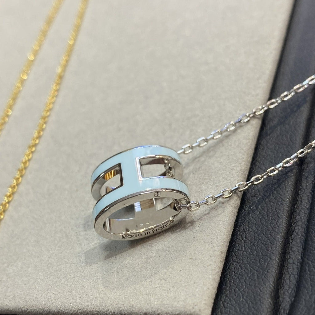 ¡®Twinkle jewelry¡¯POP H LIGHT BLUE NECKLACE