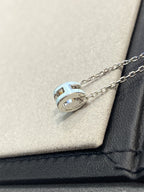 ¡®Twinkle jewelry¡¯POP H LIGHT BLUE NECKLACE