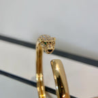 ¡®Twinkle jewelry¡¯PANTHERE GOLD DIAMOND OPEN BRACELET