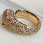 ¡®Twinkle jewelry¡¯PANTHERE PINK GOLD DIAMOND RING