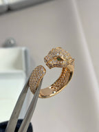 ¡®Twinkle jewelry¡¯PANTHERE PINK GOLD DIAMOND RING
