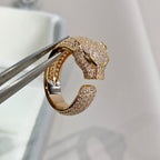 ¡®Twinkle jewelry¡¯PANTHERE PINK GOLD DIAMOND RING