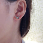 ¡®Twinkle jewelry¡¯BUTTERFLY DARK MOP  EARRINGS