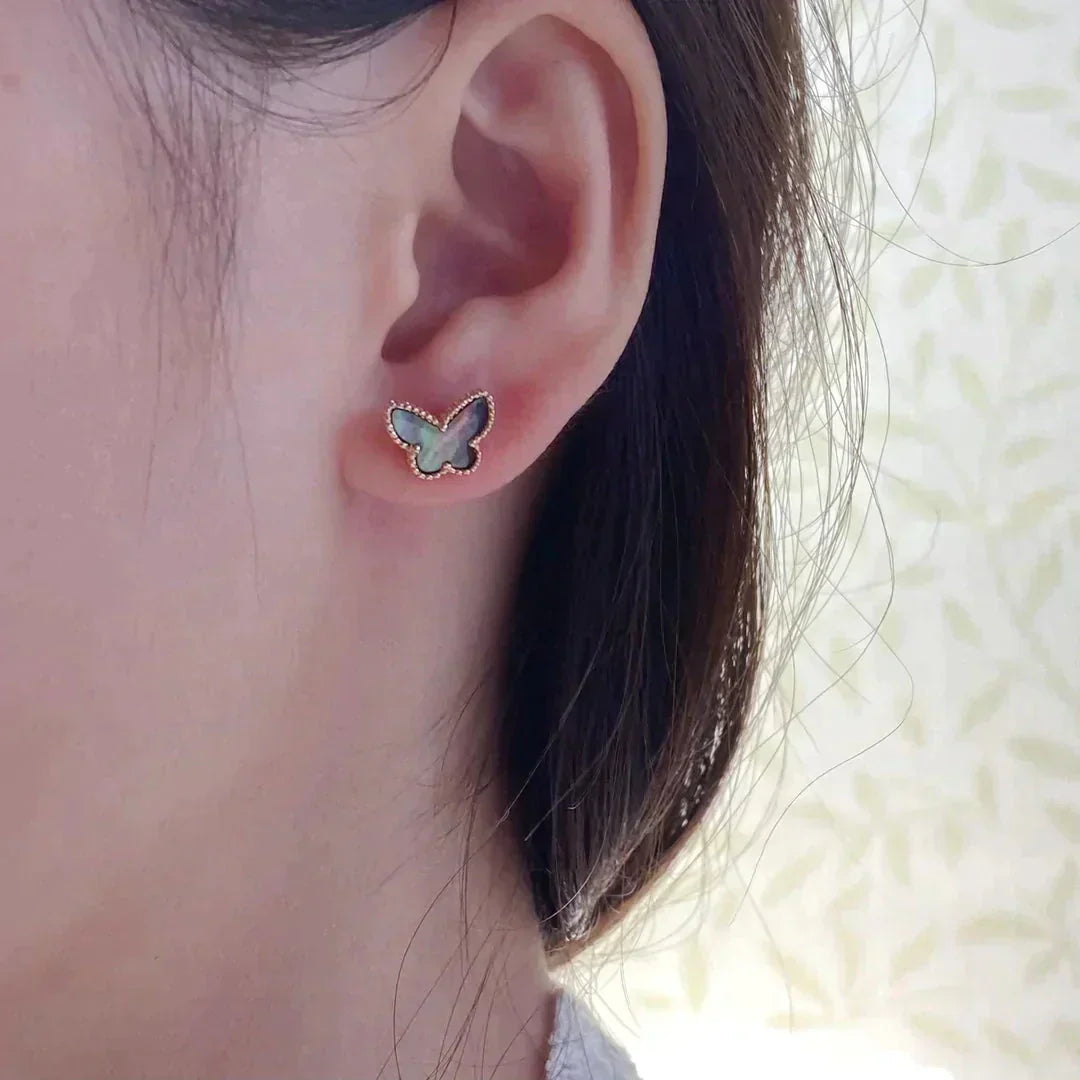 ¡®Twinkle jewelry¡¯BUTTERFLY DARK MOP  EARRINGS