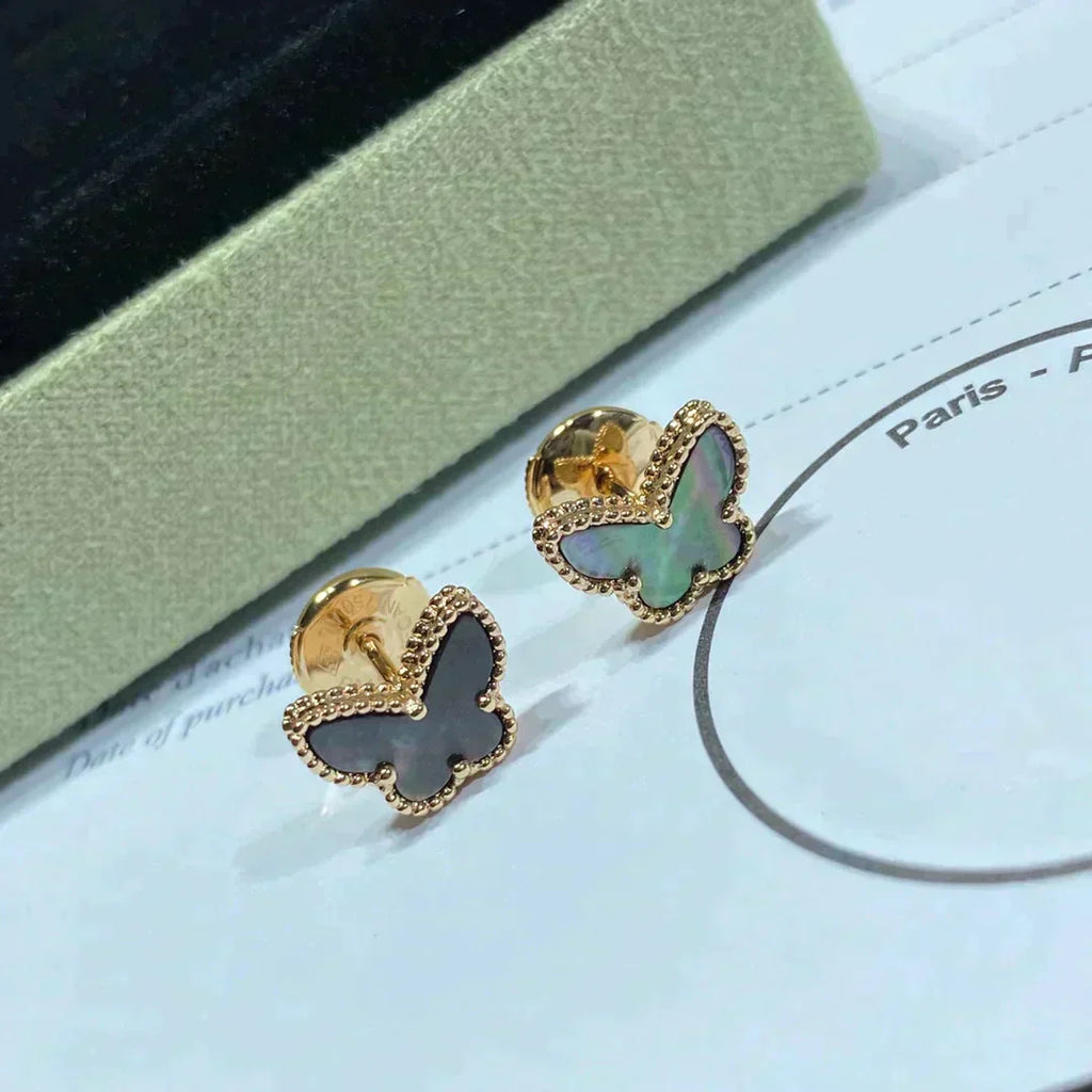¡®Twinkle jewelry¡¯BUTTERFLY DARK MOP  EARRINGS