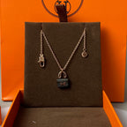 ¡®Twinkle jewelry¡¯CONSTANCE BLACK PEDANT PINK GOLD NECKLACE
