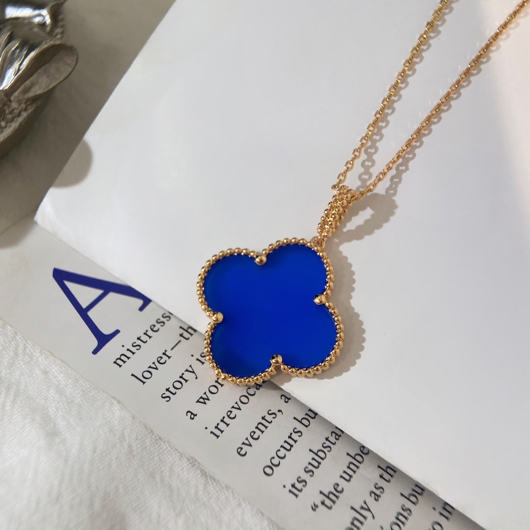 ¡®Twinkle jewelry¡¯CLOVER 25MM NECKLACE TURQUOISE ROSE GOLD