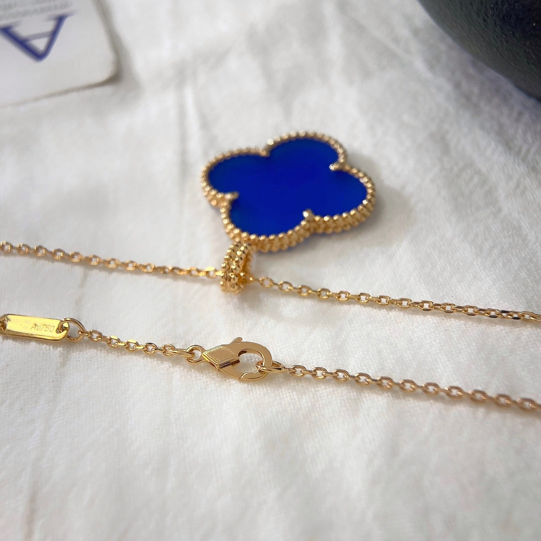 ¡®Twinkle jewelry¡¯CLOVER 25MM NECKLACE TURQUOISE ROSE GOLD