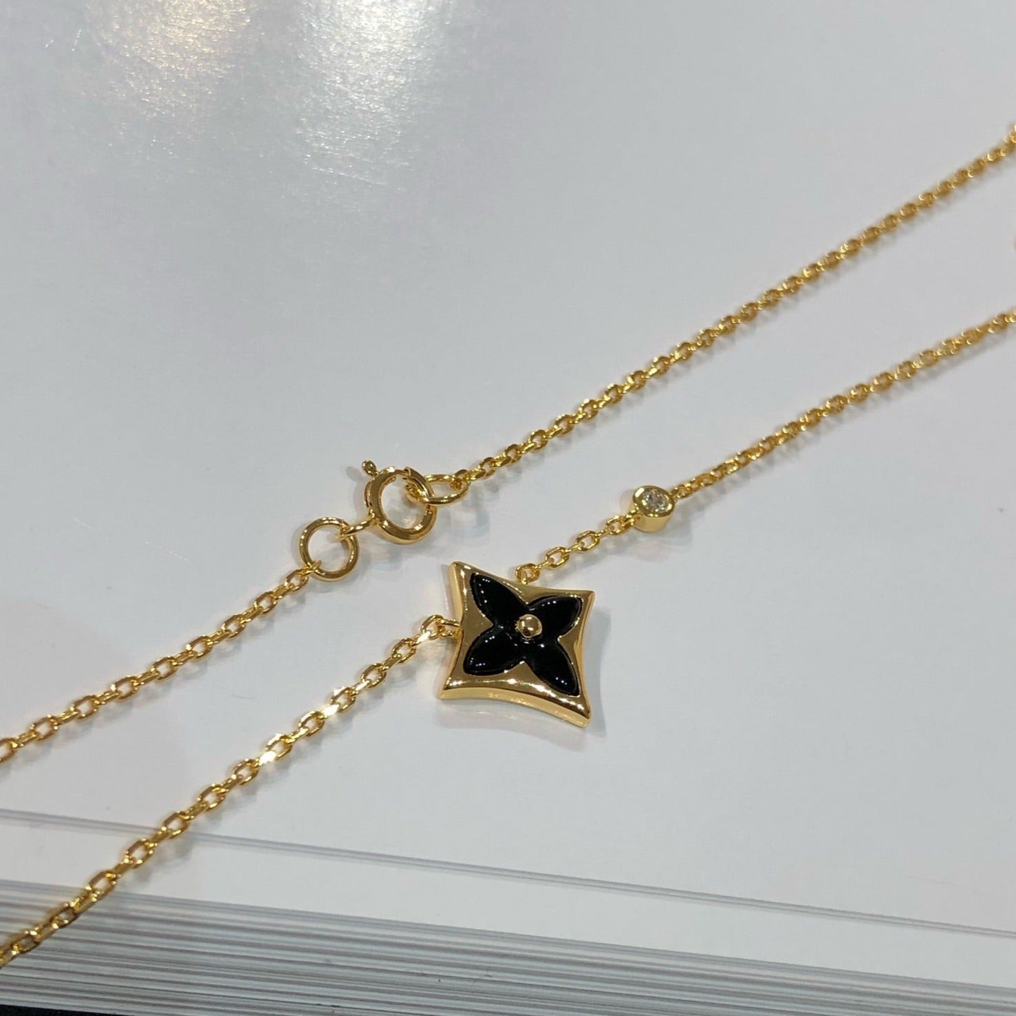 ¡®Twinkle jewelry¡¯STAR BLACK MOP NECKLACE