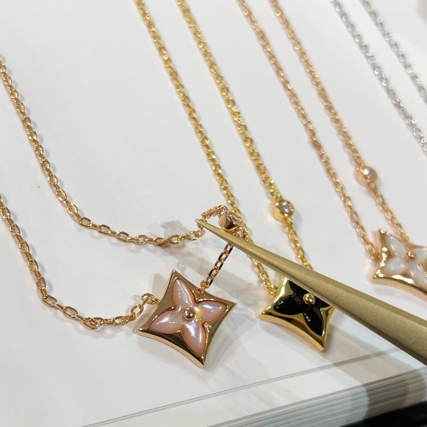 ¡®Twinkle jewelry¡¯STAR BLACK MOP NECKLACE
