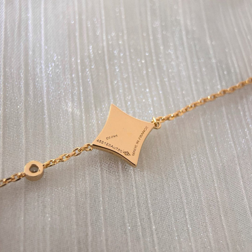 ¡®Twinkle jewelry¡¯COLOR STAR PINK GOLD DIAMOND BRACELET