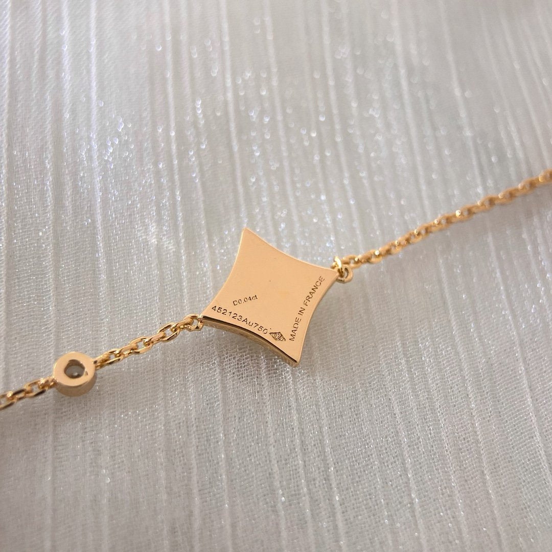 ¡®Twinkle jewelry¡¯COLOR STAR PINK GOLD DIAMOND BRACELET