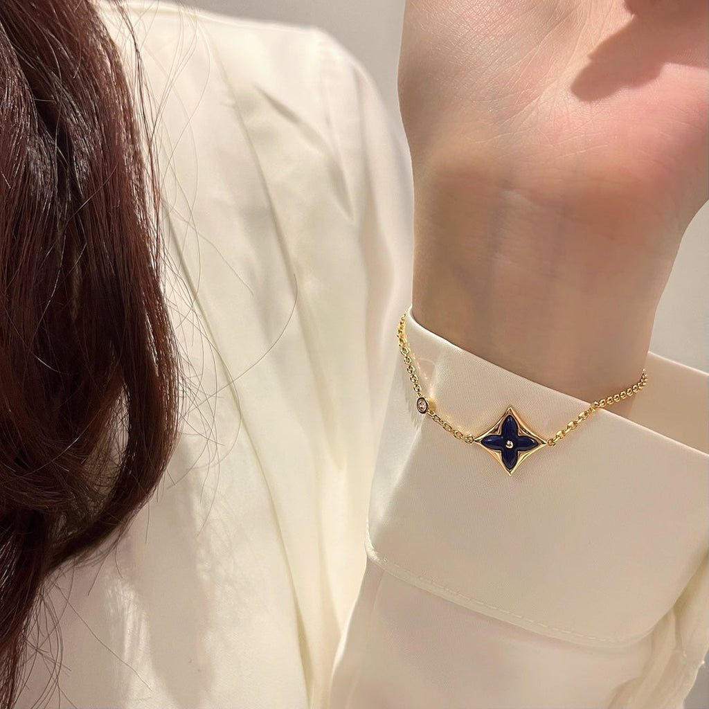 ¡®Twinkle jewelry¡¯COLOR STAR PINK GOLD DIAMOND BRACELET