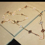 ¡®Twinkle jewelry¡¯CLOVER 20 MOTIFS LASER DIAMOND NECKLACE