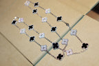 ¡®Twinkle jewelry¡¯CLOVER 20 MOTIFS ONYX DIAMOND SILVER